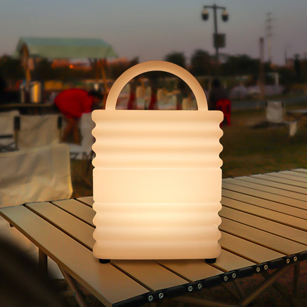 WINDSOR SQUARE OUTDOOR LANTERN WITH REMOTE CONTROL, WATER-RESISTANT LED LIGHTING