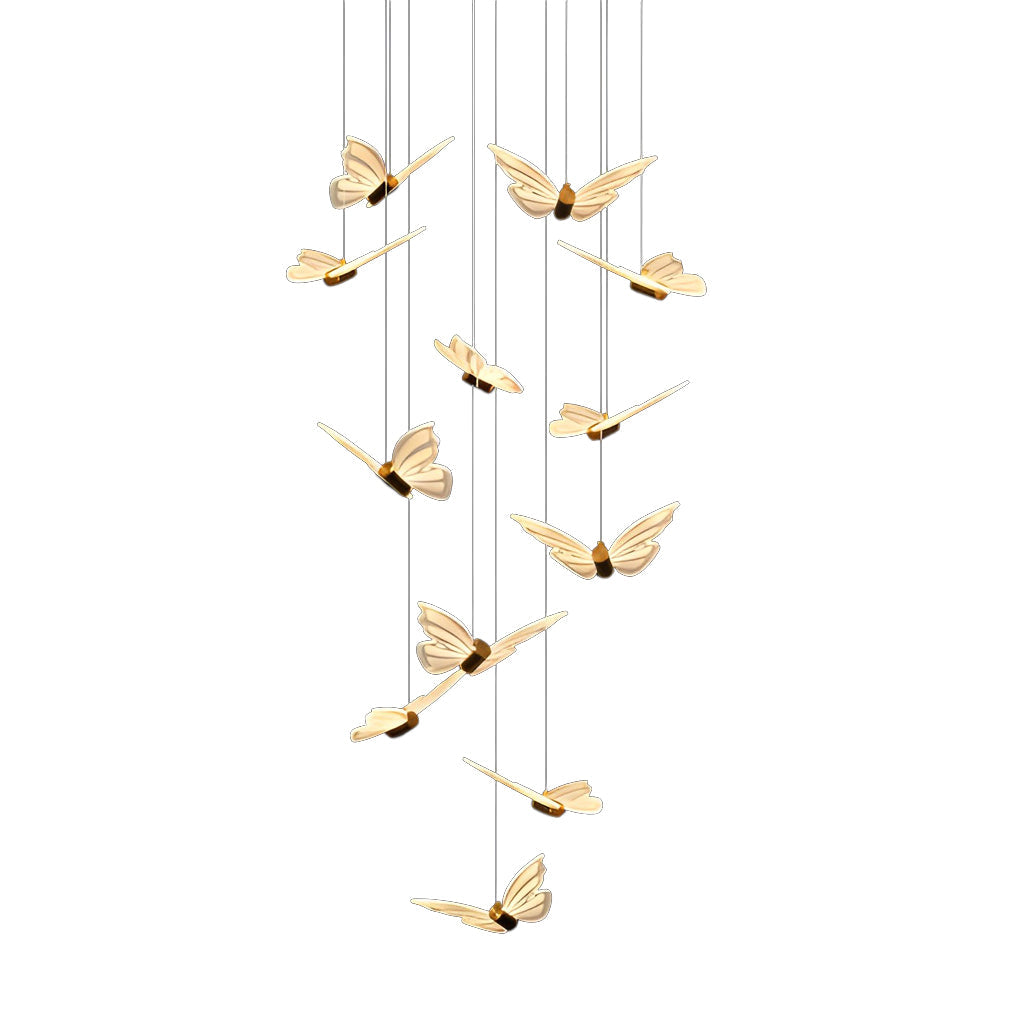 BELLEFLEUR WHIMSICAL TRIPLE-DIMMER HANGING LIGHT