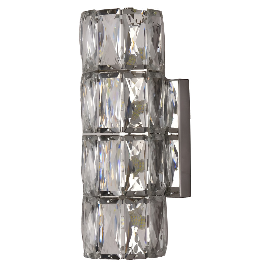 WINDSOR CRYSTAL CYLINDER WALL LANTERN WITH TRIPLE DIMMING FUNCTION