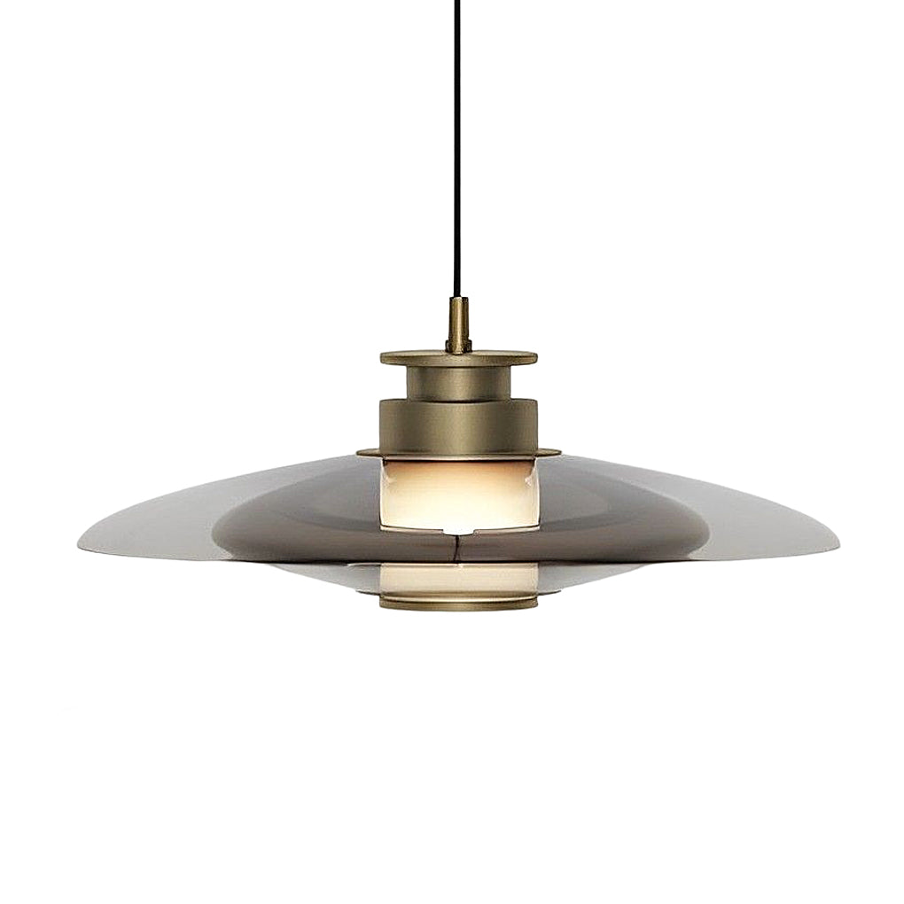 WINTHROP CIRCULAR GLASS ILLUMINATION HANGING LIGHT