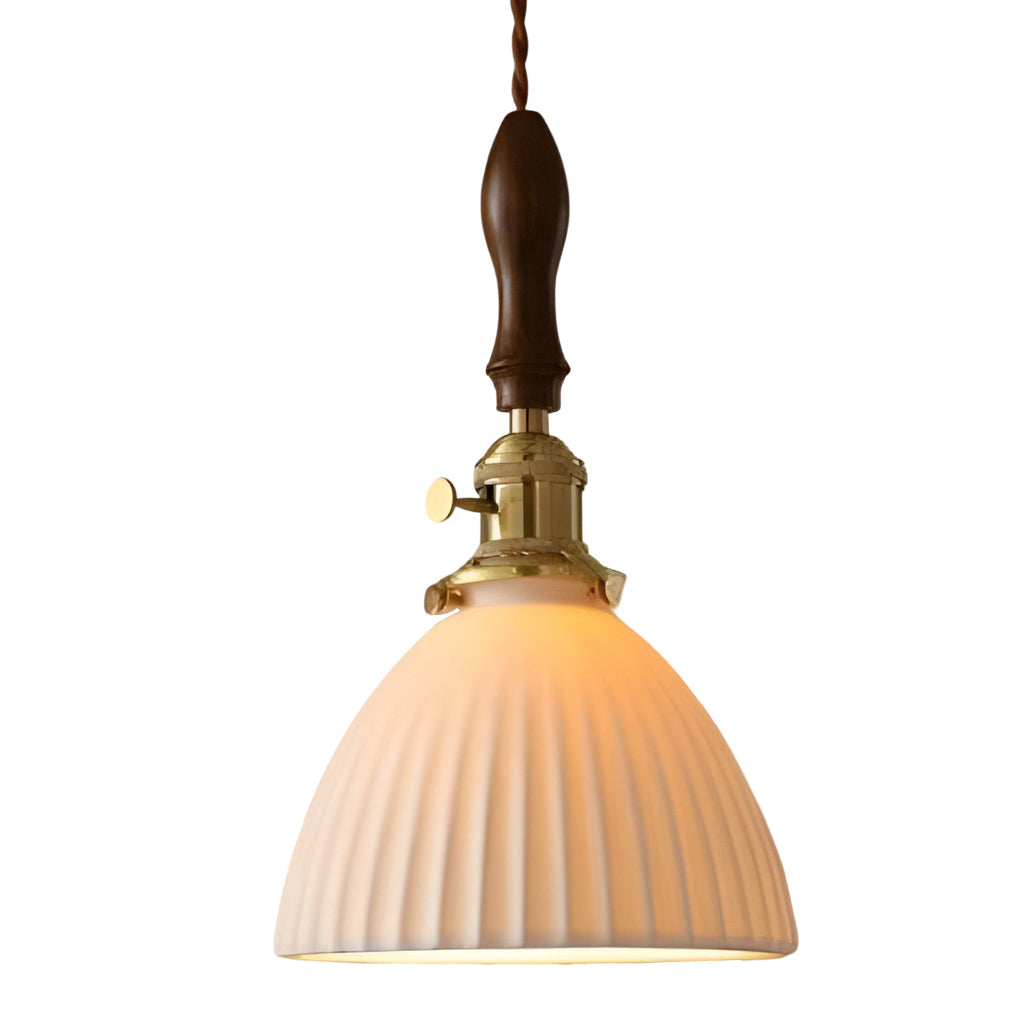 WINTHROP COPPER-ACCENTED CERAMIC PENDANT LIGHTING