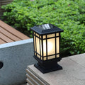WINDSOR SOLAR TRIO DIMMER FENCE POST LANTERNS