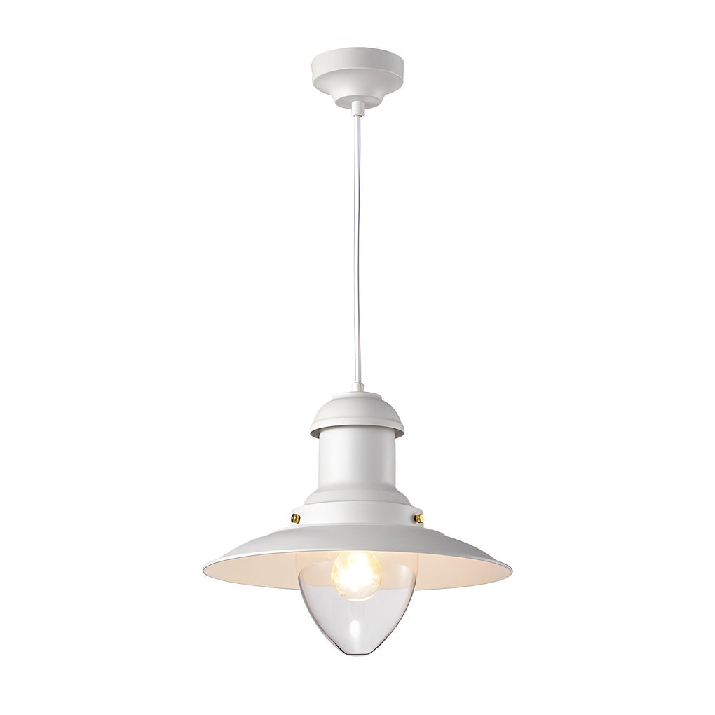 WINTHROP INDUSTRIAL ROUND METAL CEILING LIGHT