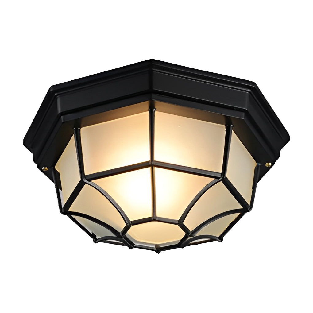 WINTERBOURNE OUTDOOR ALUMINUM LED CEILING LANTERN