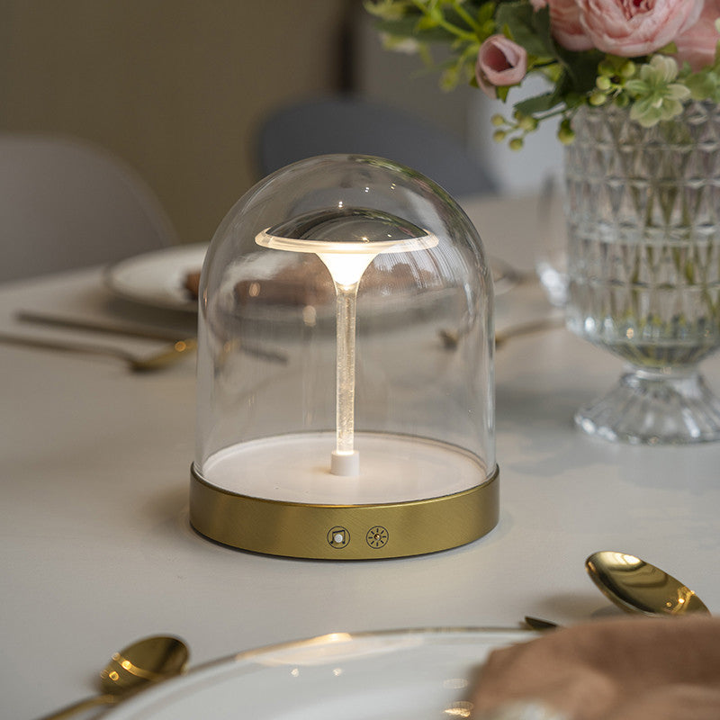 WHIMSY GLASS ENCHANTED LANTERN TABLE LIGHT