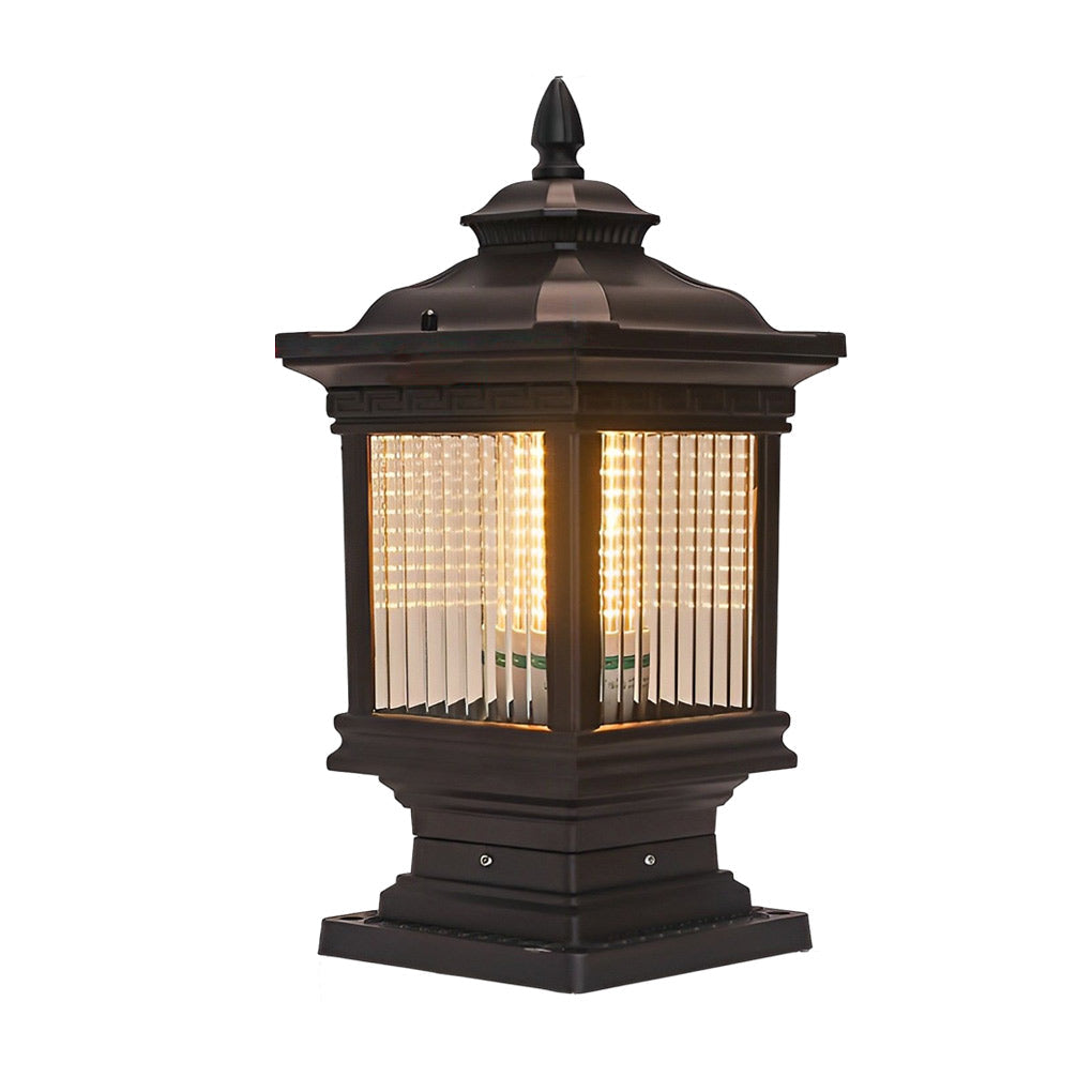 WINDSOR RUSTIC SOLAR FENCE POST ILLUMINATOR