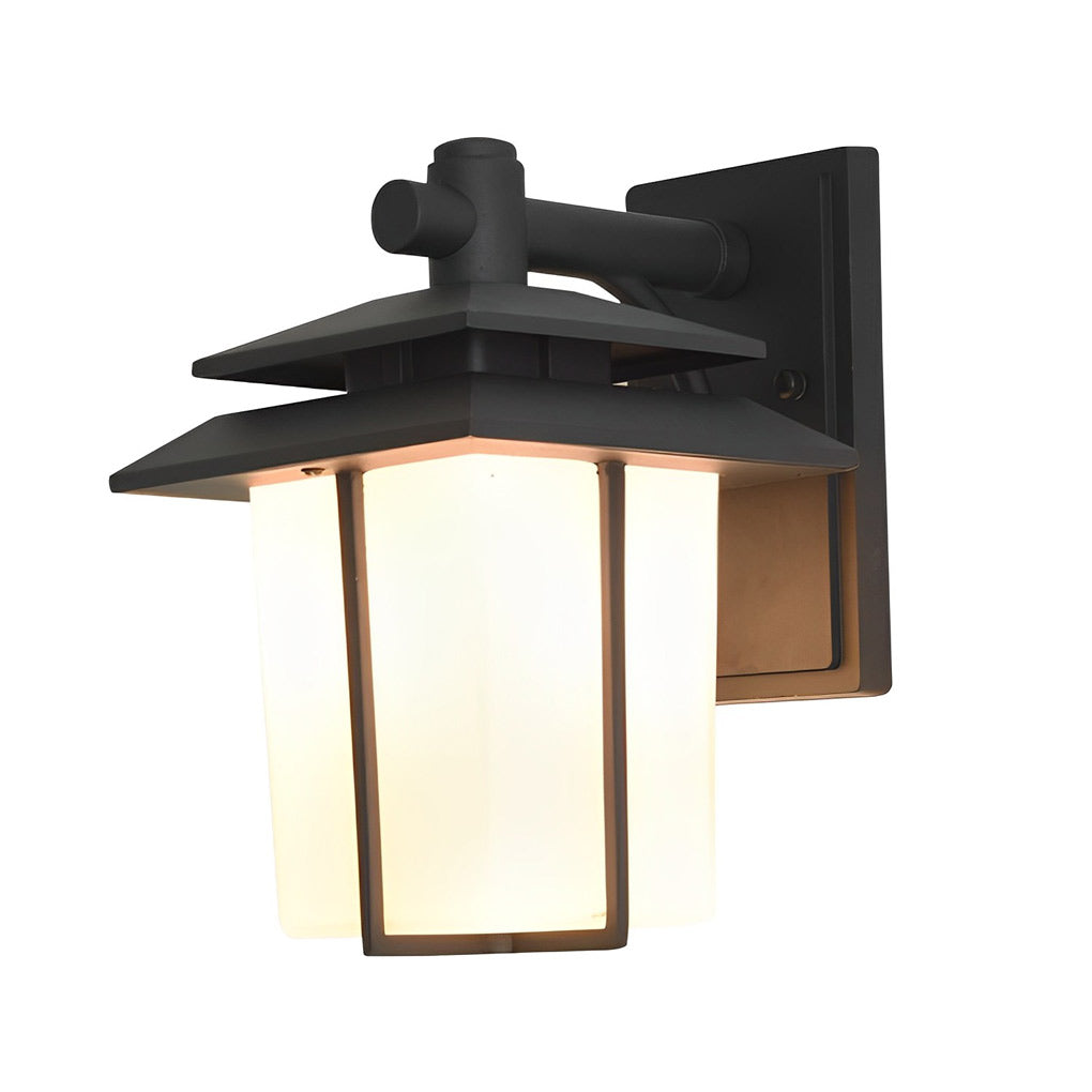 WINDSOR GLASS ENCASED OUTDOOR WALL LANTERN