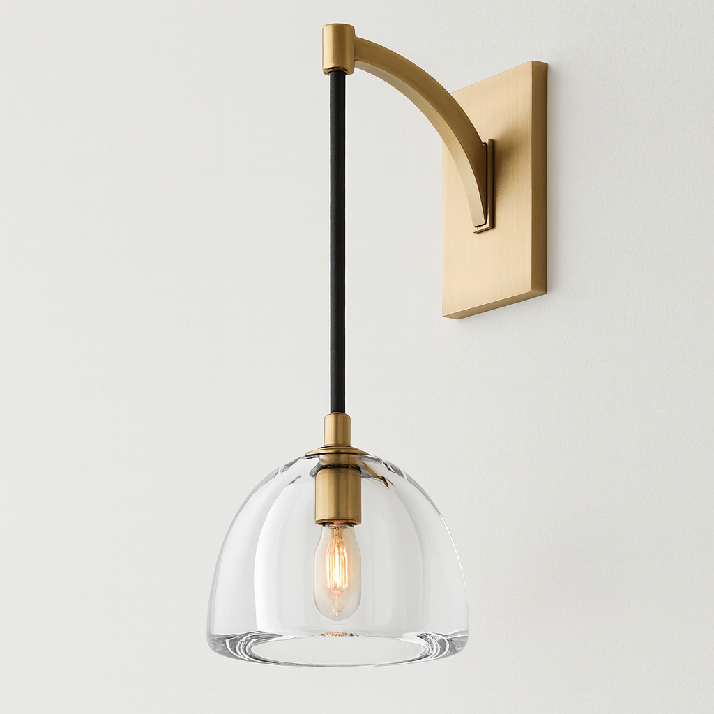 LYNDHURST CRESCENT WALL LIGHT