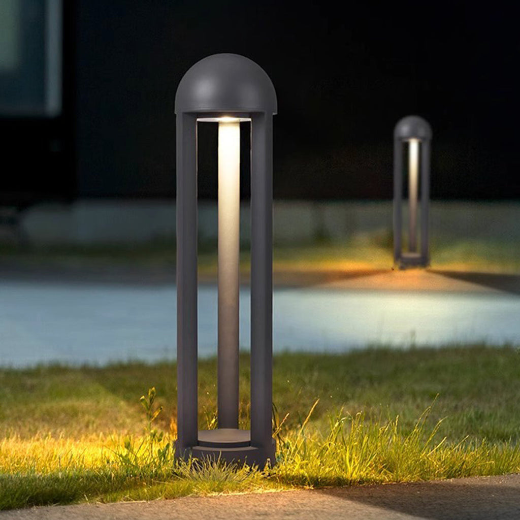 RAVENSCROFT MODERN GARDEN LANTERN POST LIGHT