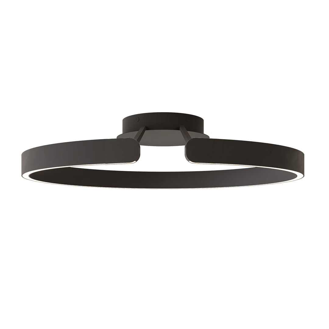 LEICESTER RINGED FLUSH CEILING LANTERN