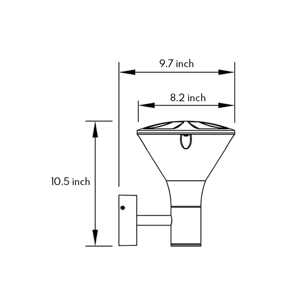 THORNBURY RAINPROOF MODERN OUTDOOR SCONCE