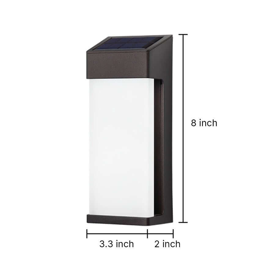 WINTHORPE SOLAR LUMINAIRE WITH TOUGHENED GLASS FOR OUTDOOR LANDSCAPES