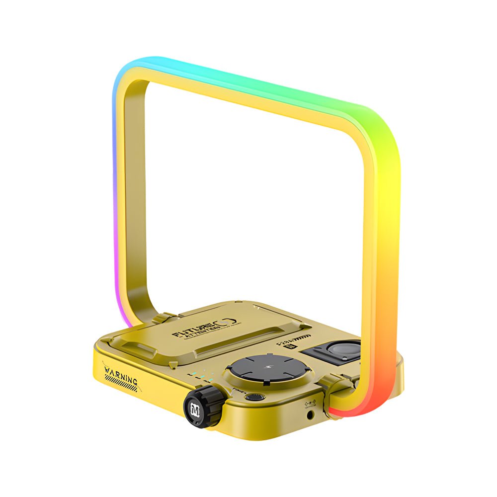 WINTHORPE TRIO FUNCTION LED NIGHTSTAND LUMINAIRE WITH CORDLESS CHARGING AND SCHEDULED ILLUMINATION