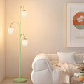 VERDANT BOWERS TRIO ARC FLOOR LANTERN