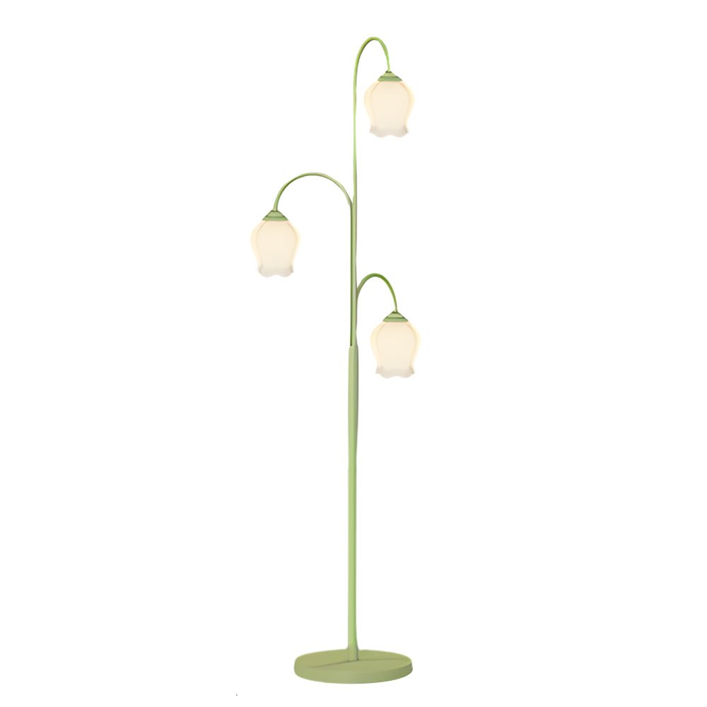 VERDANT BOWERS TRIO ARC FLOOR LANTERN