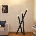 WINTHROP TRIO MODERN STICK FLOOR LANTERN