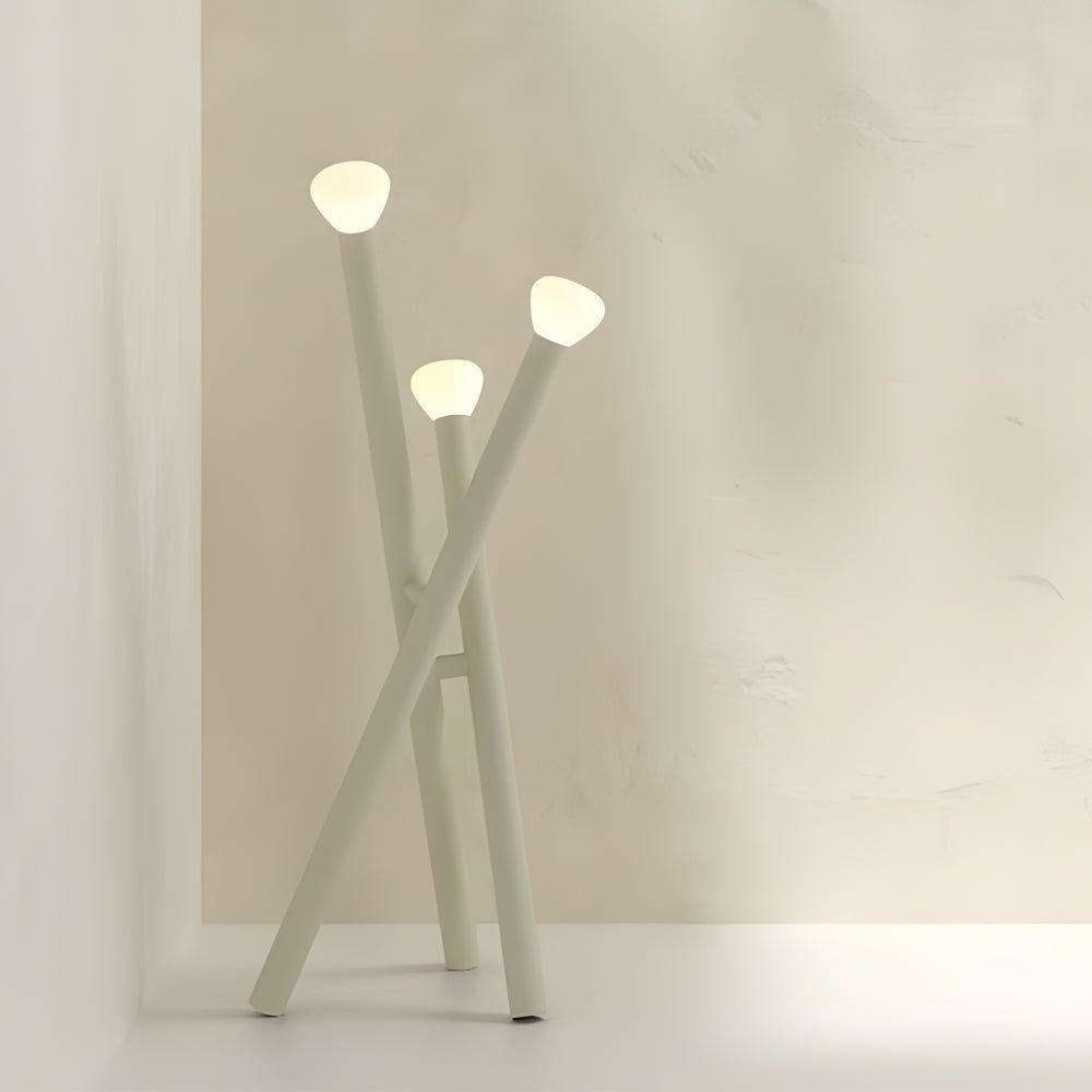 WINTHROP TRIO MODERN STICK FLOOR LANTERN