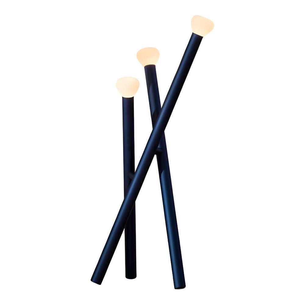 WINTHROP TRIO MODERN STICK FLOOR LANTERN