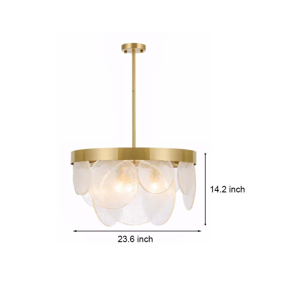 WINDSOR GLASS TRIO CEILING LANTERN