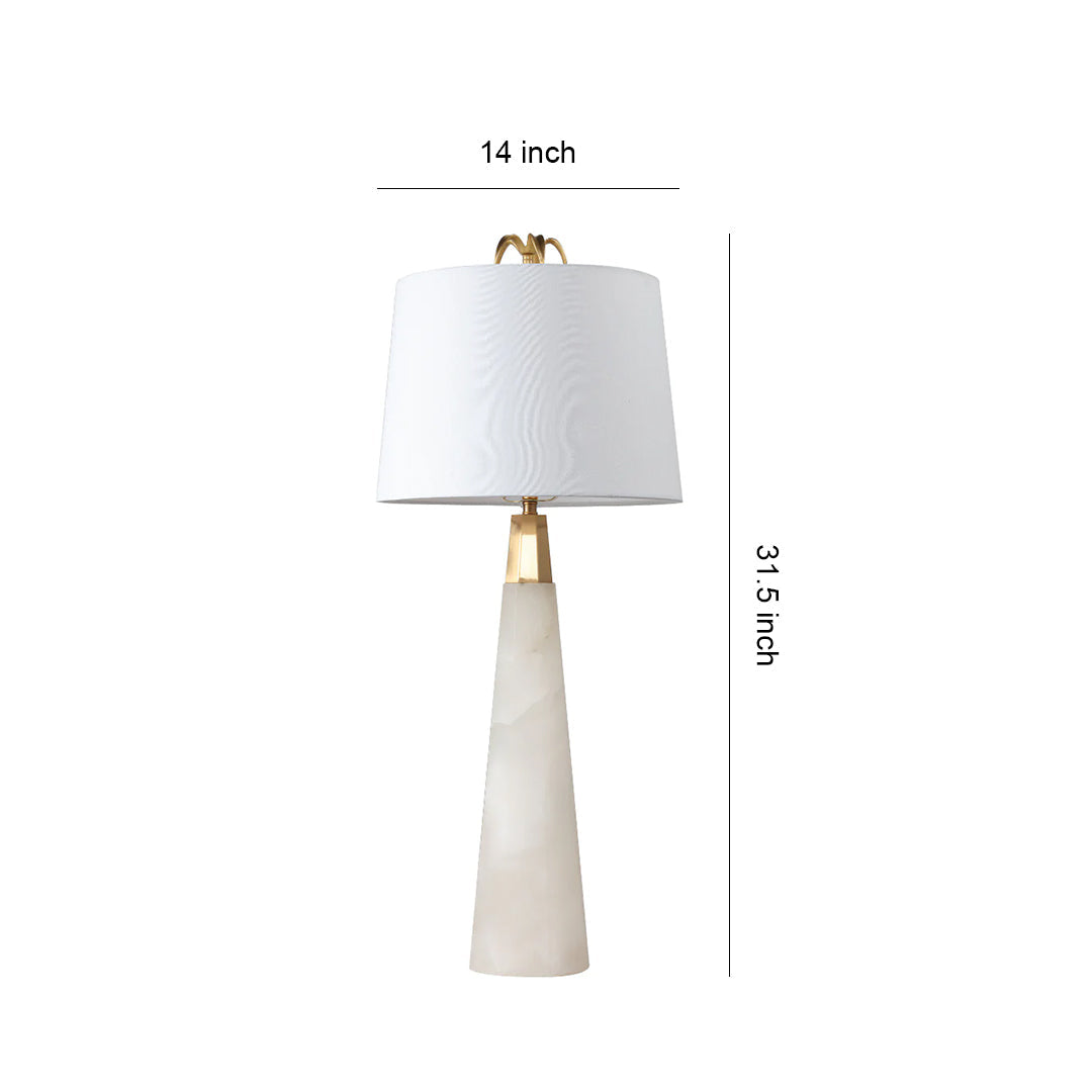 WINTERBOURNE TAPERED MARBLE ILLUMINATOR