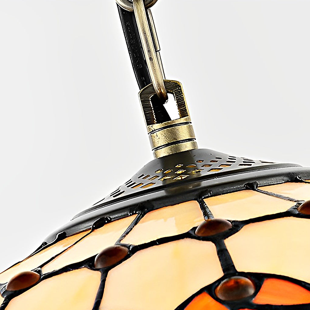 BEAUFORT VIBRANT GLASS BAROQUE CHANDELIER