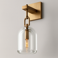 VERDANTIA GLASS ENCASED WALL LIGHT