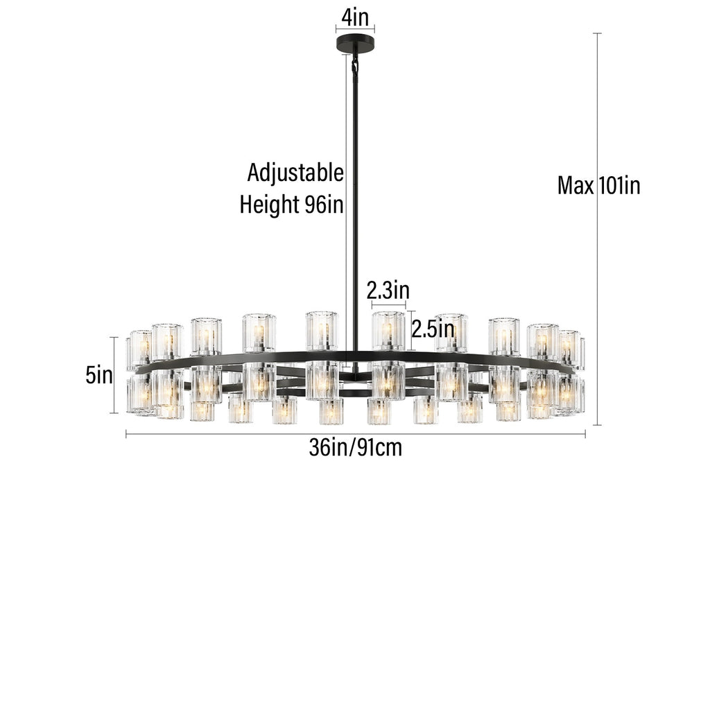 VERDANT WHEEL OF LIGHT CEILING LANTERN