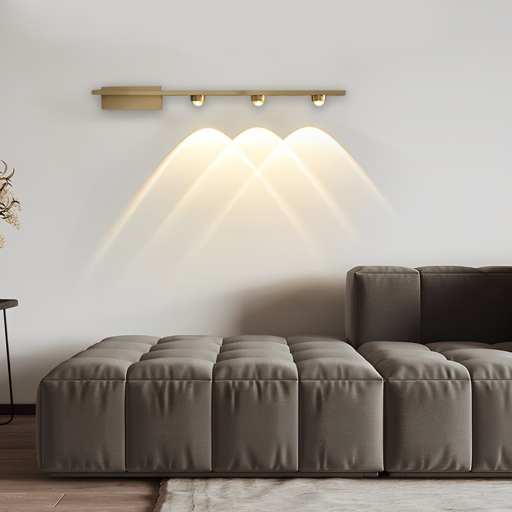 WINTERBOURNE COPPER TRIMMED LED WALL WASHER