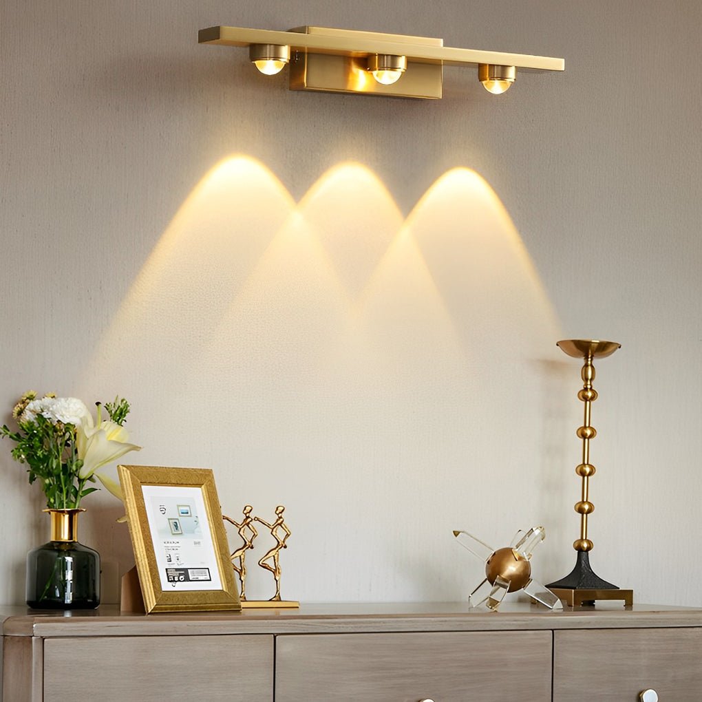 WINTERBOURNE COPPER TRIMMED LED WALL WASHER
