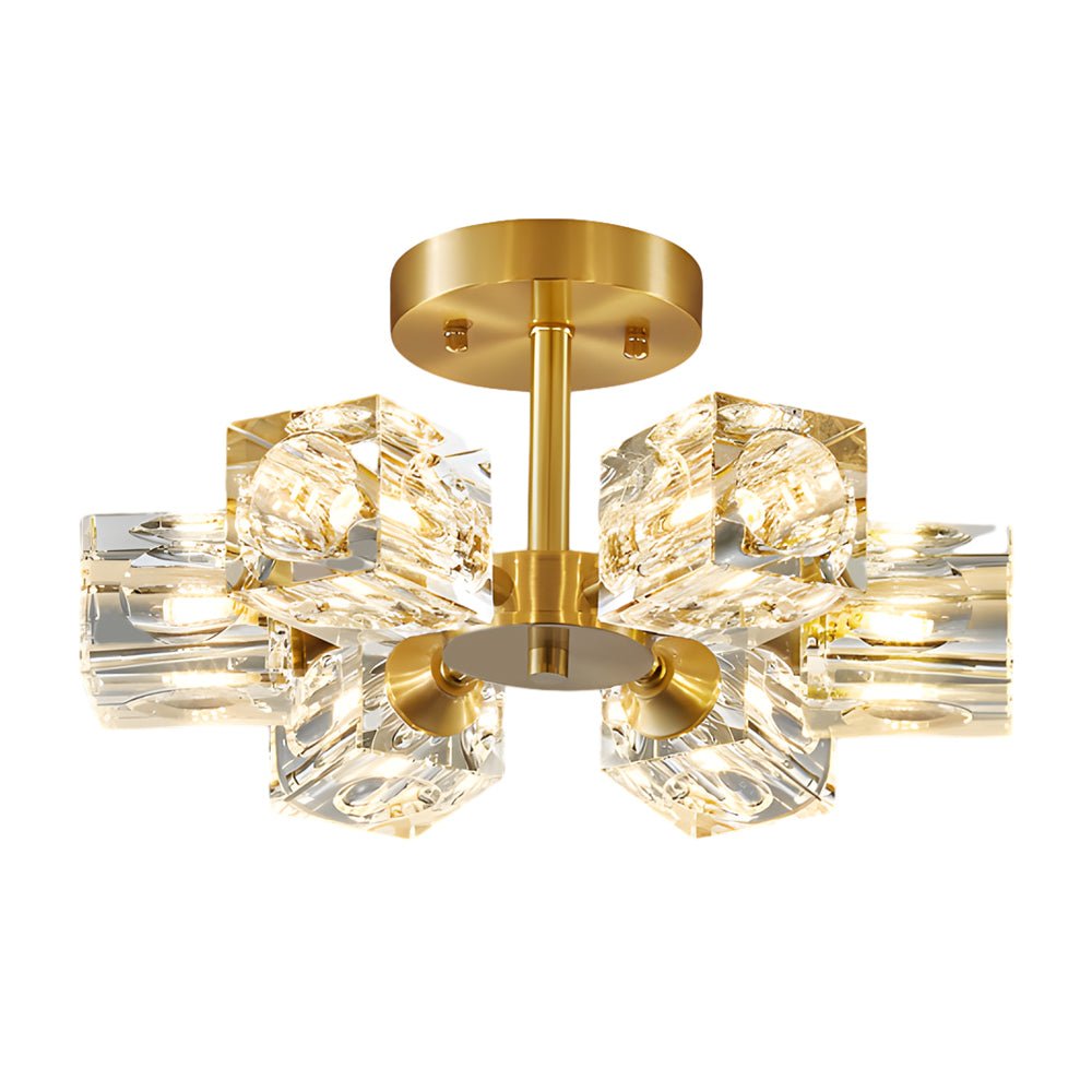 1. **WINDSOR CRYSTAL QUARTET CEILING LUMINAIRE** - A stunning 4-light fixture featuring adjustable crystal shades that provide a captivating sparkle at any angle.

2. **BAMPTON TRIO GLASS CANOPY LIGHT** - This 3-light ceiling fixture boasts 180° adjustabl