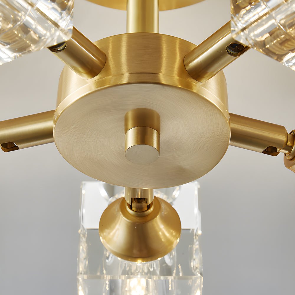 1. **WINDSOR CRYSTAL QUARTET CEILING LUMINAIRE** - A stunning 4-light fixture featuring adjustable crystal shades that provide a captivating sparkle at any angle.

2. **BAMPTON TRIO GLASS CANOPY LIGHT** - This 3-light ceiling fixture boasts 180° adjustabl