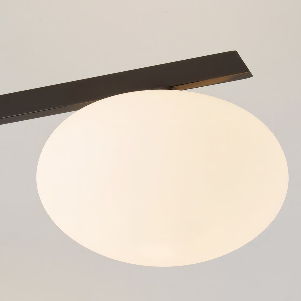 CAVENDISH TRIO GLASS SEMI FLUSH CEILING LIGHT"  
2. "WINSLOW QUINTESSENCE FLUSH MOUNT LAMP"  
3. "BLOOMFIELD SIX-PANEL CEILING ILLUMINATOR