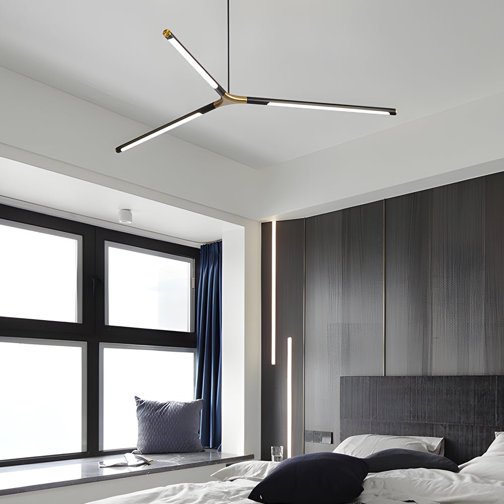 WINDSOR SPHERE DIMMABLE LED LINEAR CHANDELIER