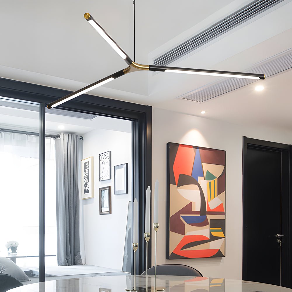 WINDSOR SPHERE DIMMABLE LED LINEAR CHANDELIER