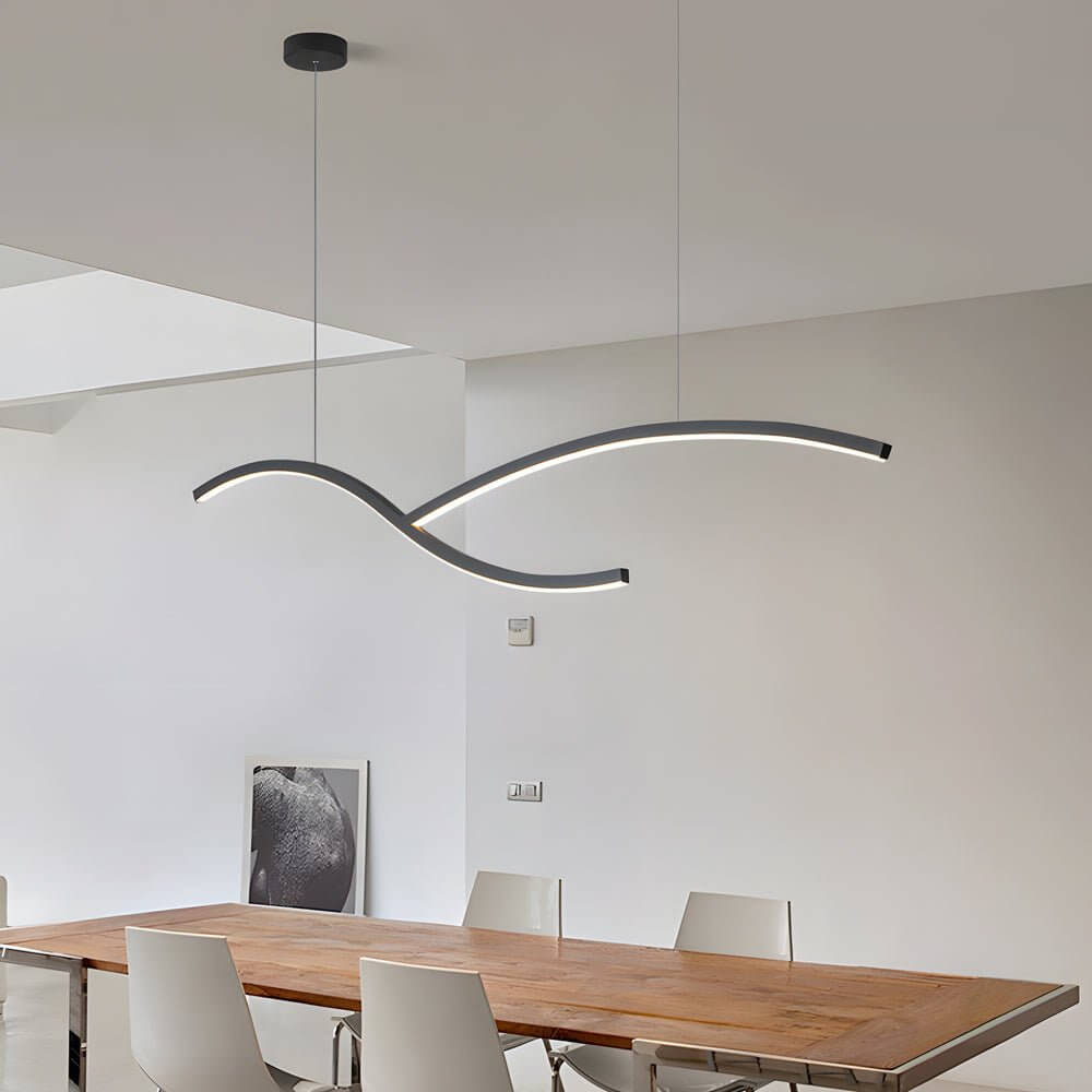 RAVENSCROFT WAVEFORM LED PENDANT LIGHTING