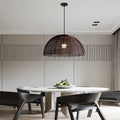 WINDSOR SEMICIRCULAR METAL WEAVE CHANDELIER