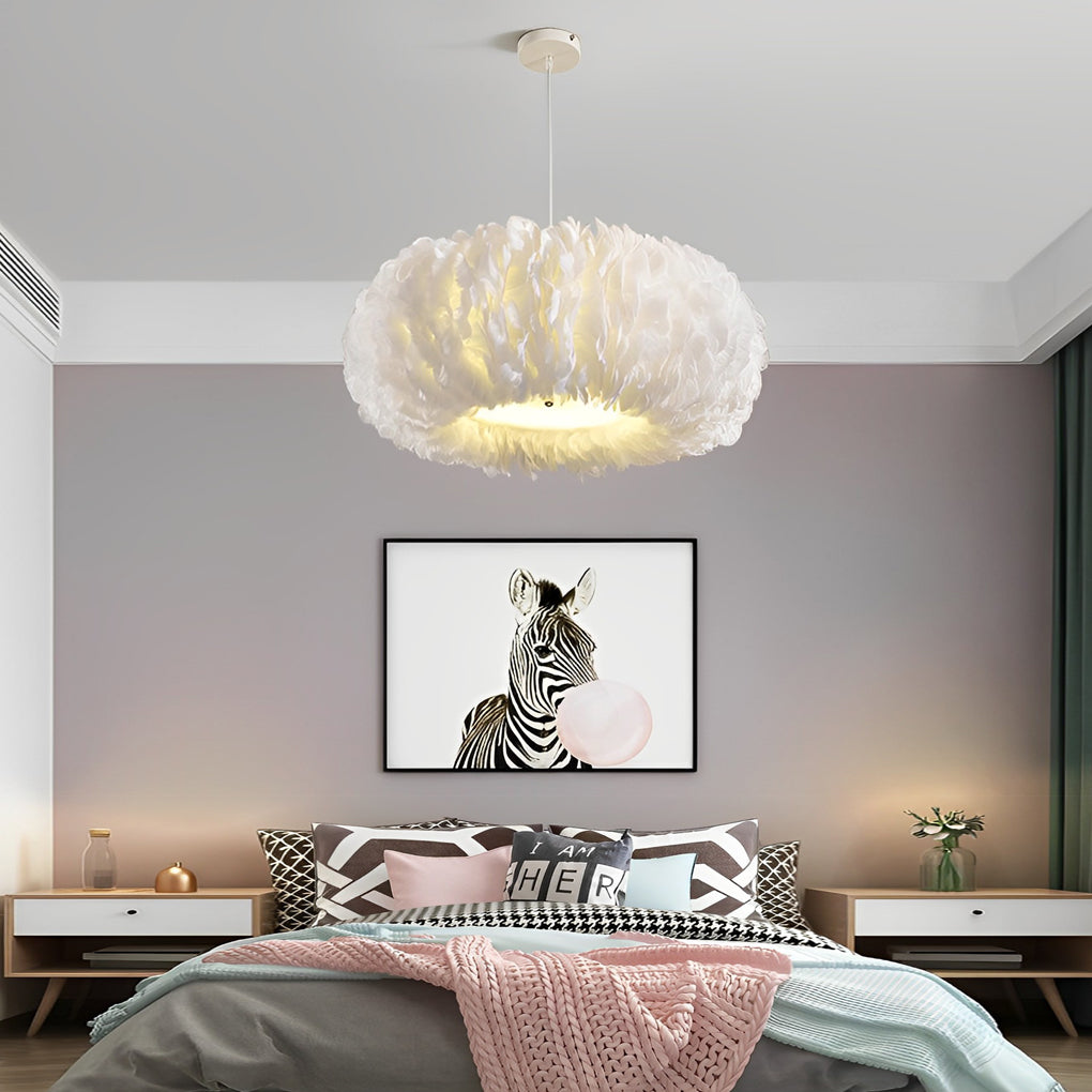 WINDSOR GOSSAMER WHITE PENDANT LIGHT