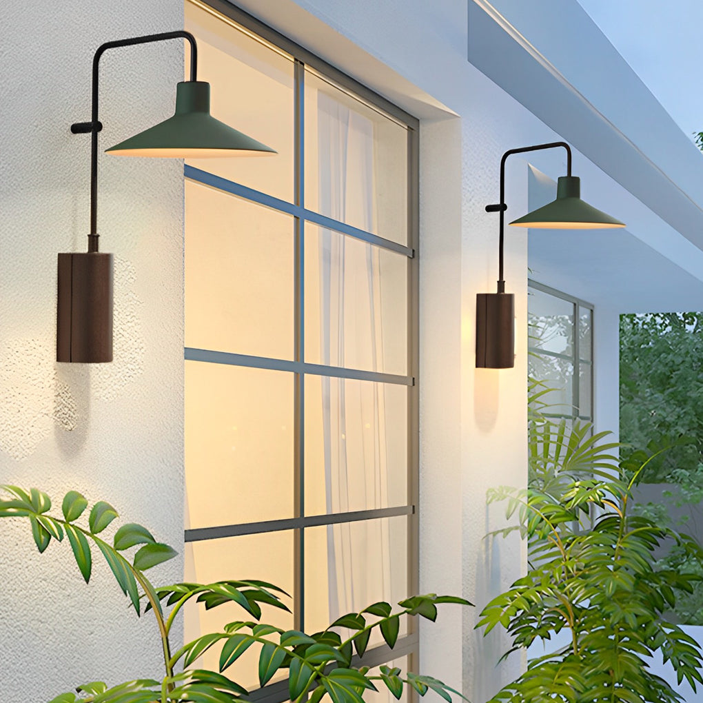WINCHESTER RAINPROOF SWING ARM OUTDOOR WALL LIGHT