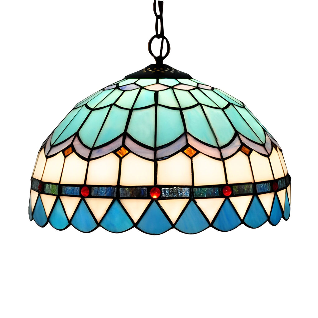 BEAUFORT VIBRANT GLASS BAROQUE CHANDELIER