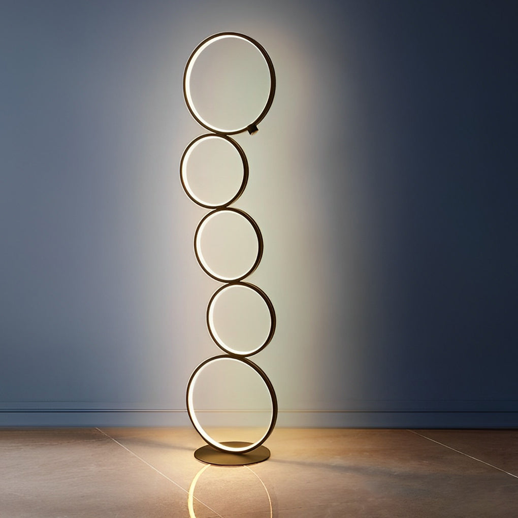 CHISWICK RADIANCE STACKED ORB FLOOR LANTERN