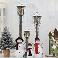 WINTERTON WOODEN VILLAGE STREET LANTERN