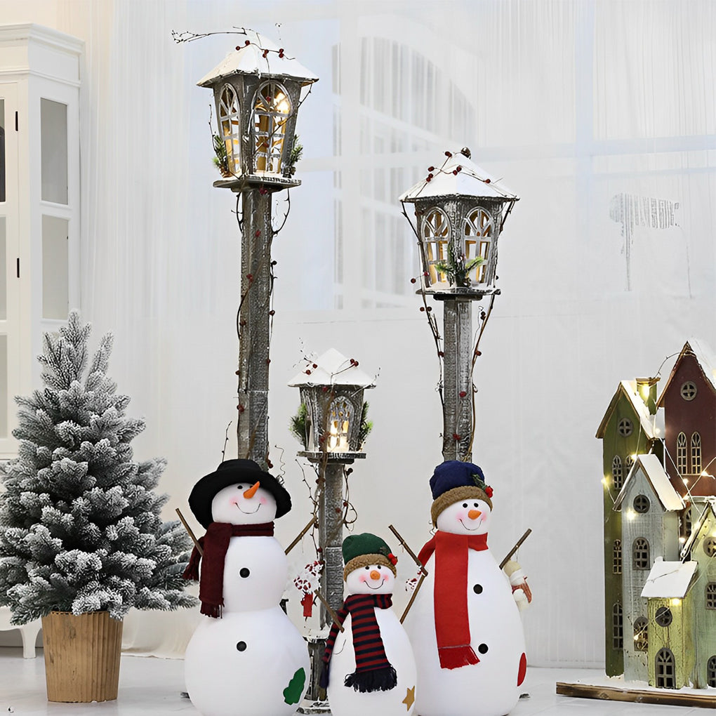 WINTERTON WOODEN VILLAGE STREET LANTERN