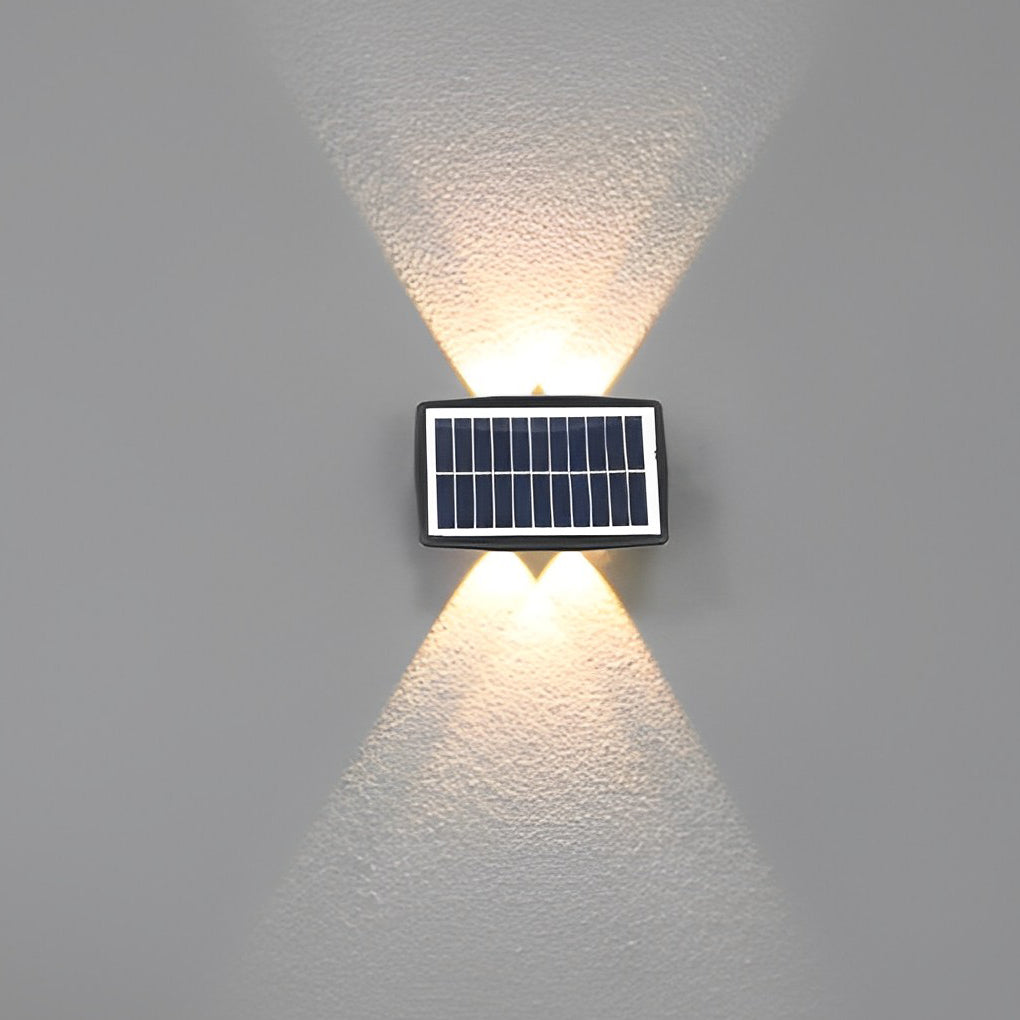 WINDSOR RECTANGULAR LED WALL SCONCE WITH WATERPROOF FINISH