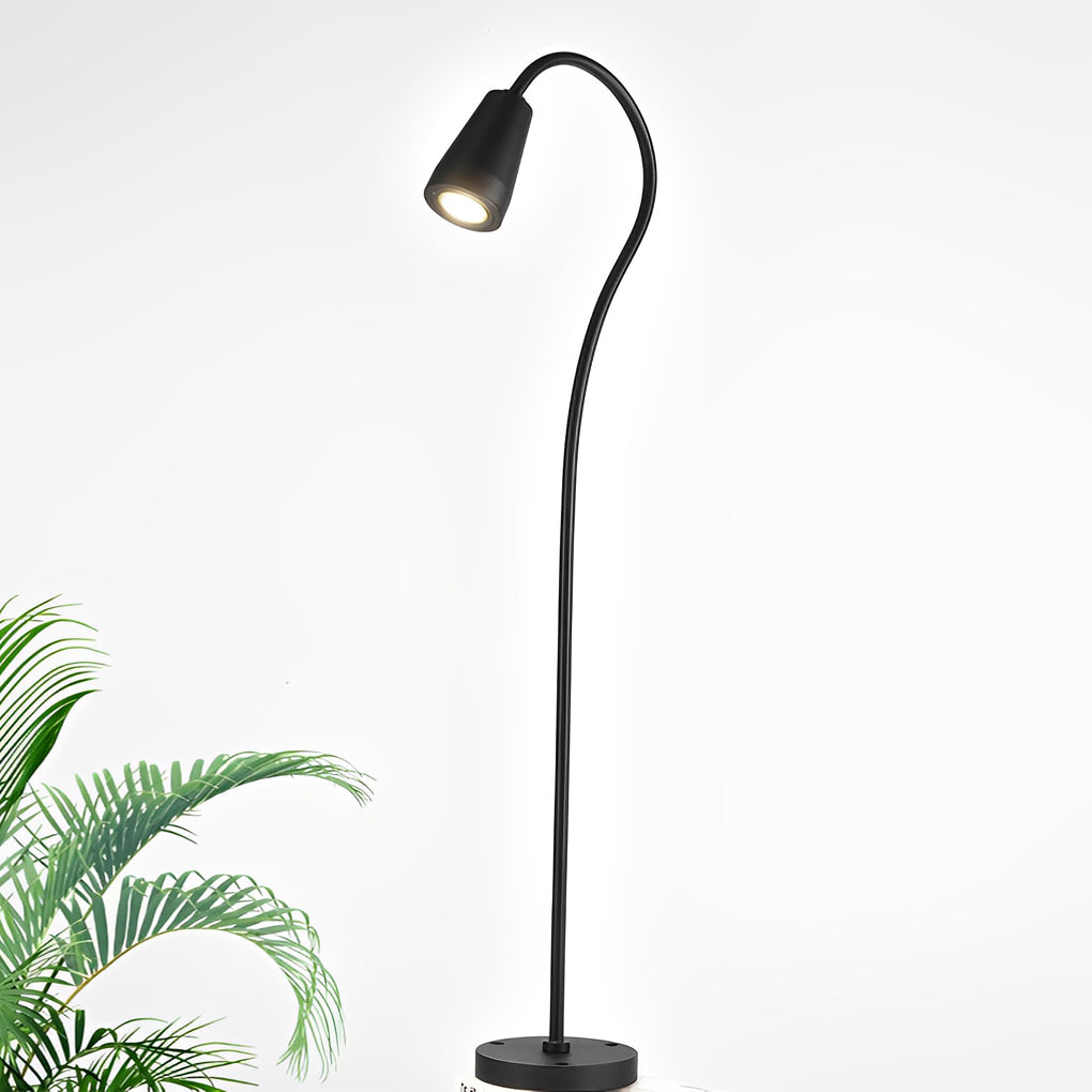FENWICK ARCHING GARDEN LANTERN, WEATHERPROOF LED COB OUTDOOR ILLUMINATION