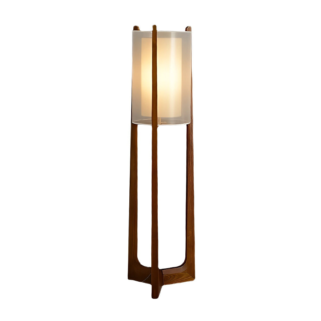 WINDSOR WOODLAND TWIN-TONE LED FLOOR LANTERN