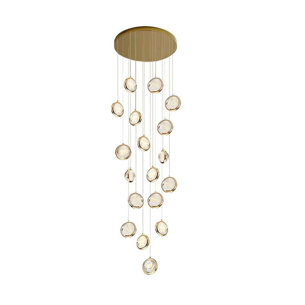 WINTHROP CRYSTAL CASCADE SUSPENSION LIGHT