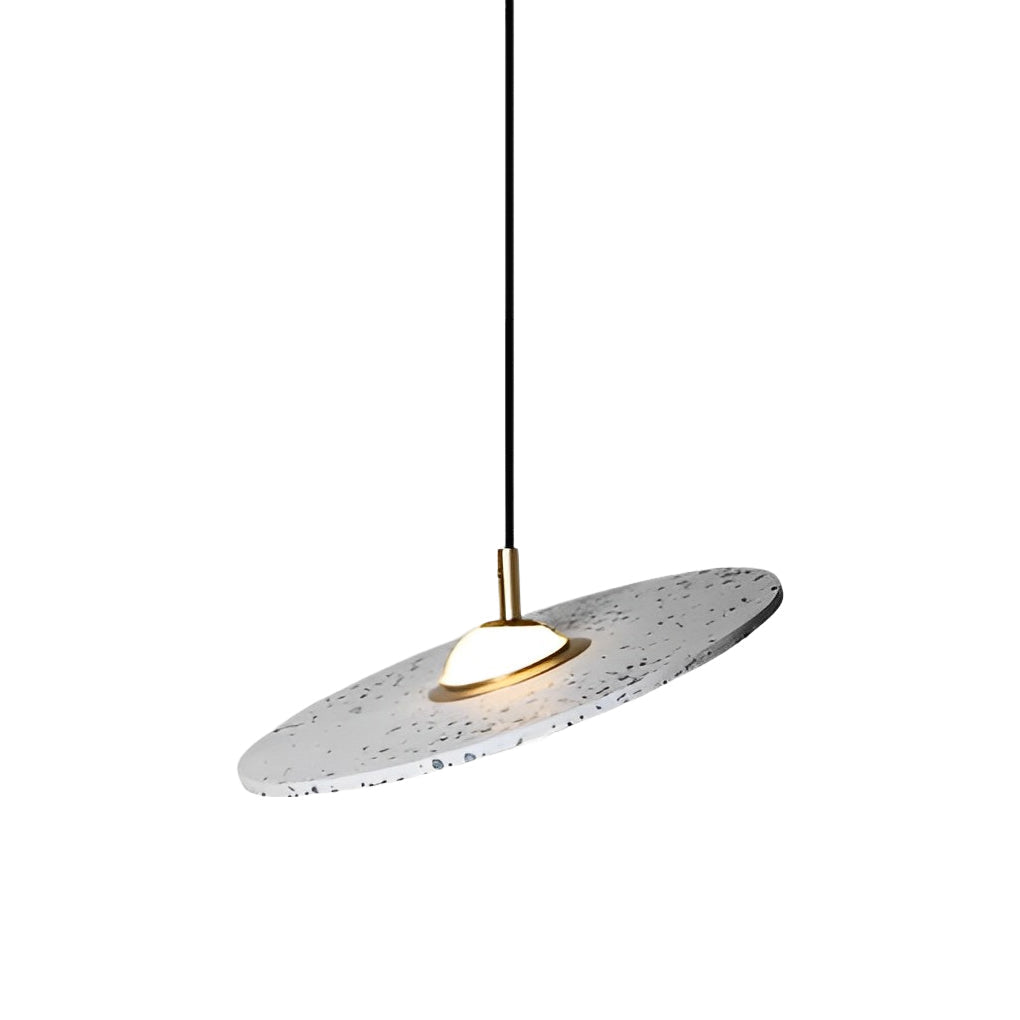 ASTRID POLISHED STONE ORBITAL PENDANT LIGHT