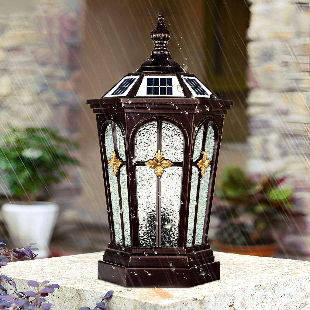 WINDSOR HARBOR SOLAR FENCE LIGHTS WITH TRIPLE DIMMING OPTIONS