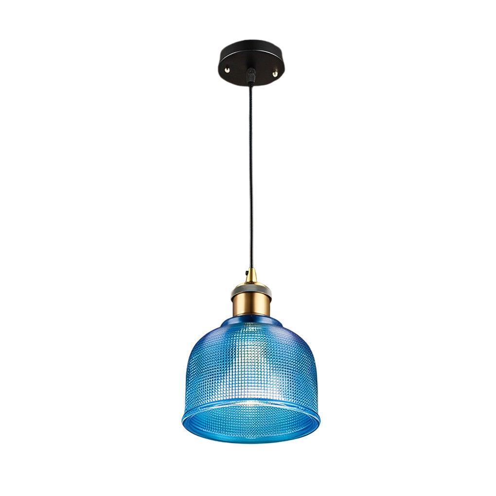 WINTHROP CRYSTAL ORB METAL PENDANT LIGHT
