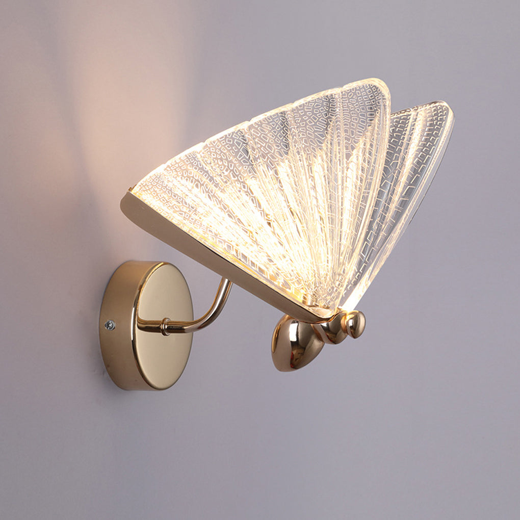WINTHROP METAL BUTTERFLY LED WALL SCONCE